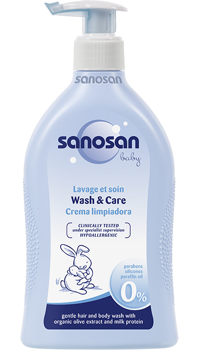 სანოსანი  -  შხაპის გელი / SANOSAN Wash & Care