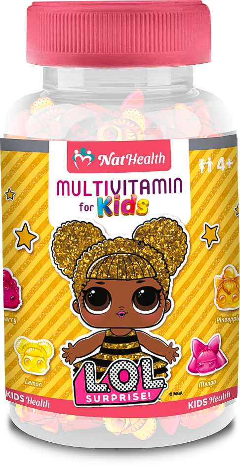 NatHealth მულტივიტამინები ბავშვებისთვის / NatHealth MULTIVITAMIN FOR KIDS