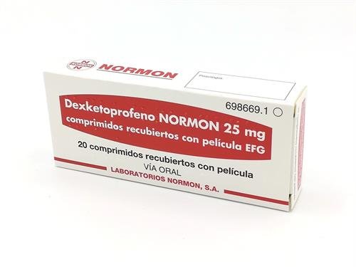 დექსკეტოპროფენი ნორმონი / Dexketoprofen Normon