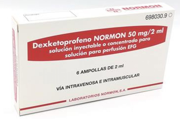 დექსკეტოპროფენი ნორმონი / dexketoprofen Normon