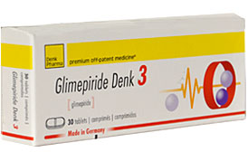 გლიმეპირიდი დენკი 3 / Glimepiride Denk 3