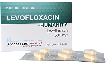 ლევოფლოქსაცინი - ჰუმანითი / Levofloxacin - Humanity