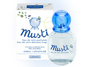 მუსტი - ბავშვის სუნამო - მუსტელა / Musti Eau de Soin Spray