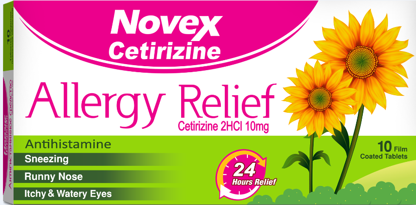 ნოვექსი ცეტირიზინი / Novex Cetirizine