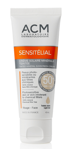 სენსიტელიალ SPF 50+ ოდნავ ტონალური / SENSITELIAL SPF  50+ LIGHT TINTED