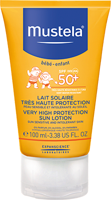 მზისგან დამცავი ლოსიონი - მუსტელა / Protectiv Sun lotion SPF +50 - MUSTELA