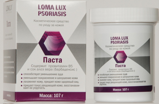 ლომა ლუქსი ფსორიაზის პასტა / Loma Lux Psoriasis
