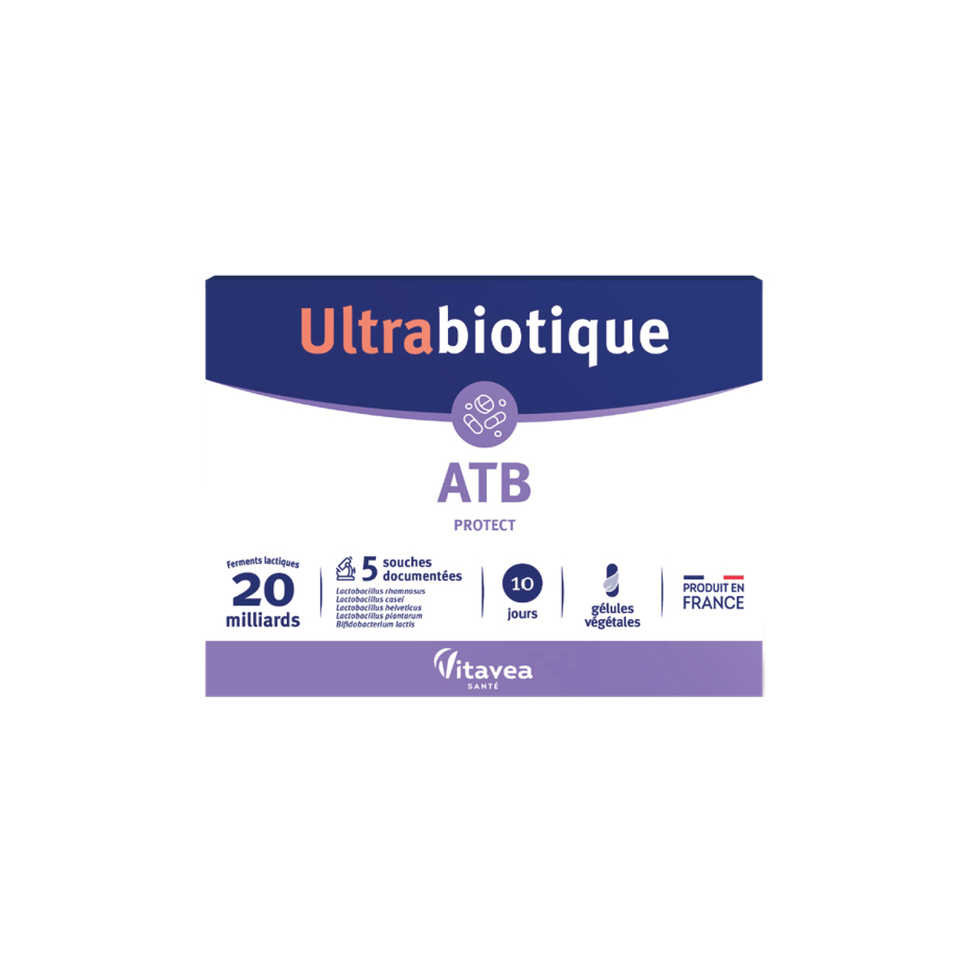 ულტრაბიოტიკი  5 დოკუმენტირებული შტამი / Ultrabiotique ATB