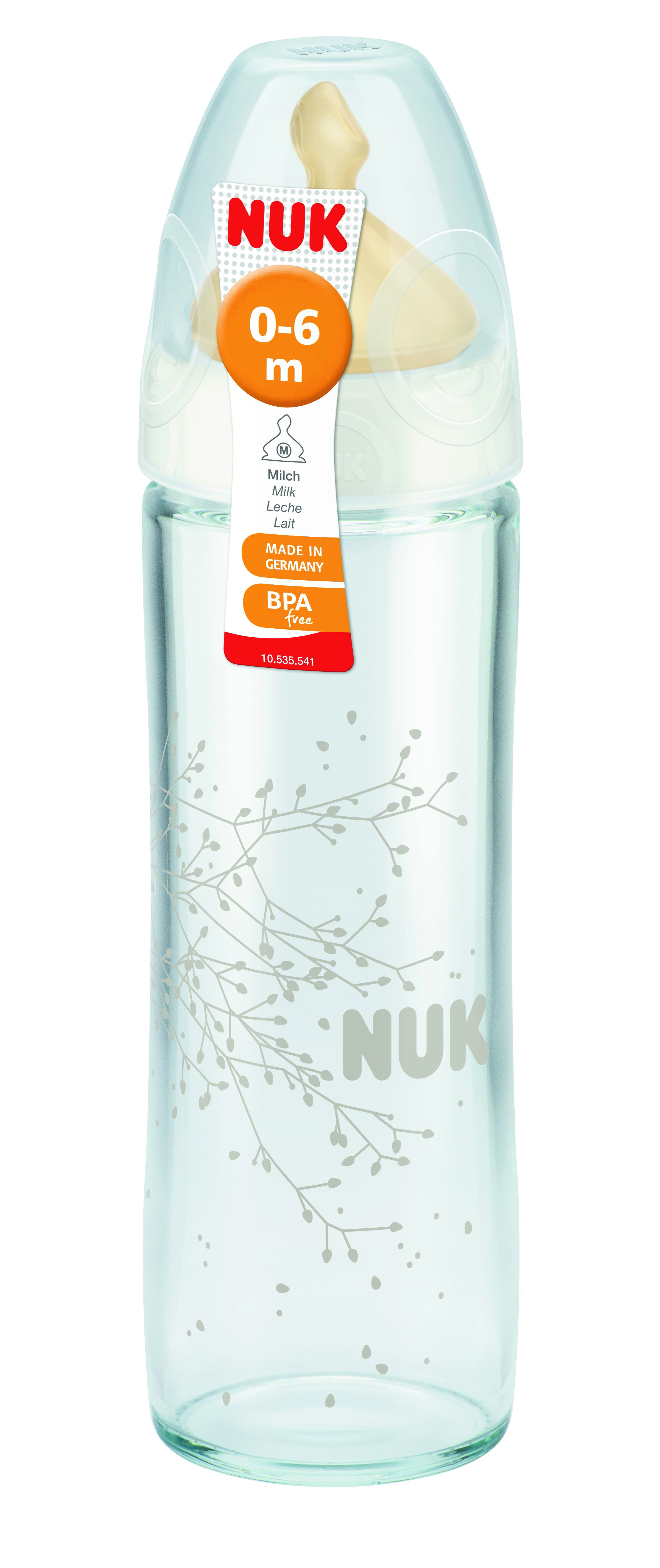 ნუკი -(FC+) ბოთლი - "ნიუ კლასიკი"შუშა / Bottle "New Classic", Glass