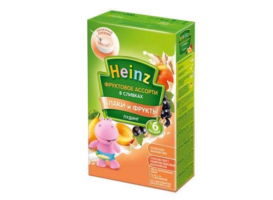 ჰეინცი - პუდინგი ხილის ასორტი ნაღებში / Heinz