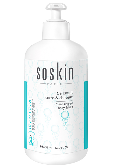 ბავშვის მოვლა - მიცერალური წყალი - სოსკინი / Cleansing micelle water - Soskin