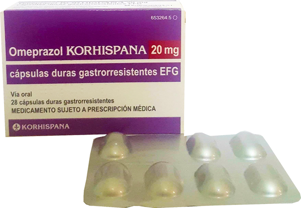 ომეპრაზოლი კორჰისპანა / OMEPRAZOL Korhispana