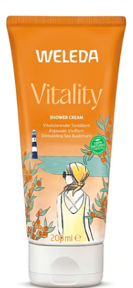 ქაცვის გამამხნევებელი საშხაპე გელი - ველედა / Sanddorn-Vitalisierungsdusche