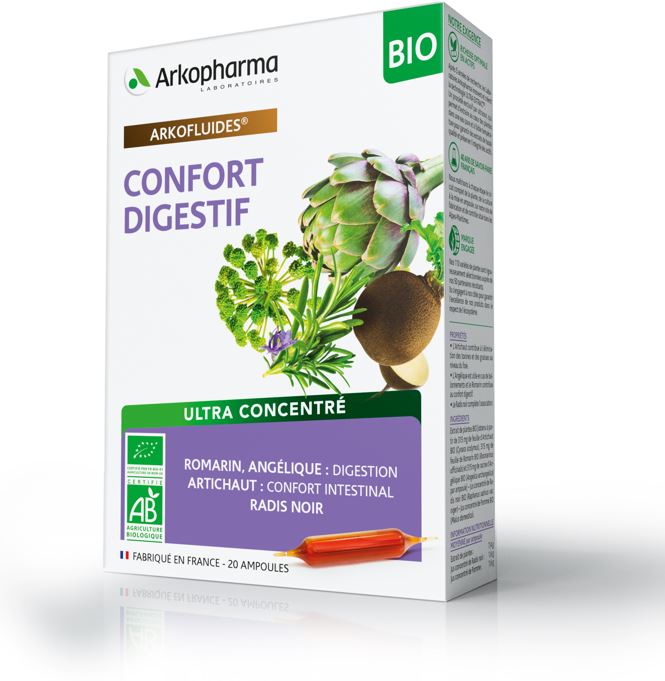 არკოფლუიდი კომფორტული მონელებისთვის / Arkofluides Organic Digestive Comfort