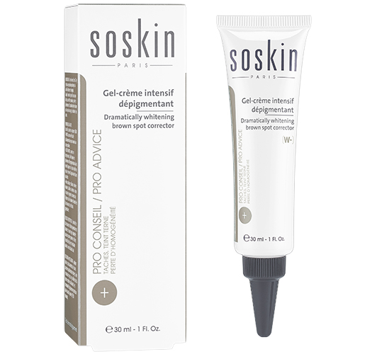 გამაღიავებელი კორექტორი - სოსკინი / Dramatically Whitening Brown spot Corrector - Soskin