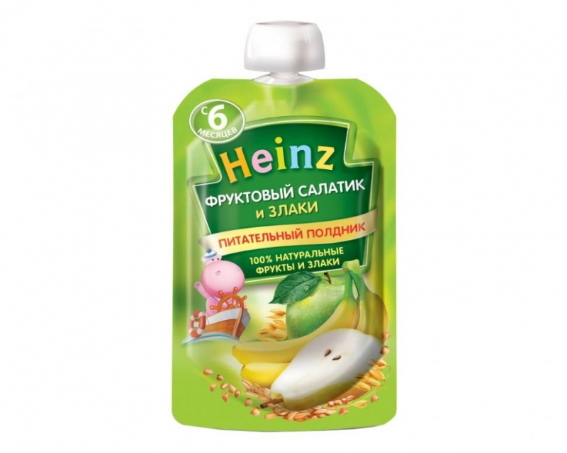 ჰეინცი - ხილფაფა ხილის სალათი / Heinz
