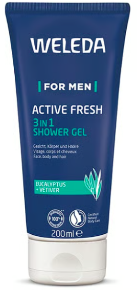 საშხაპე გელი მამაკაცებისთვის - ველედა / Weleda shower gel for men