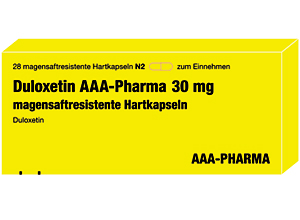 დულოქსეტინი AAA-ფარმა 30მგ / Duloxetin AAA-Pharma 30mg