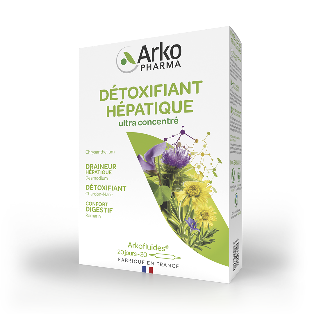 არკოფლუიდი ღვიძლის დეტოქსი / Arkofluides Hepatic Detox