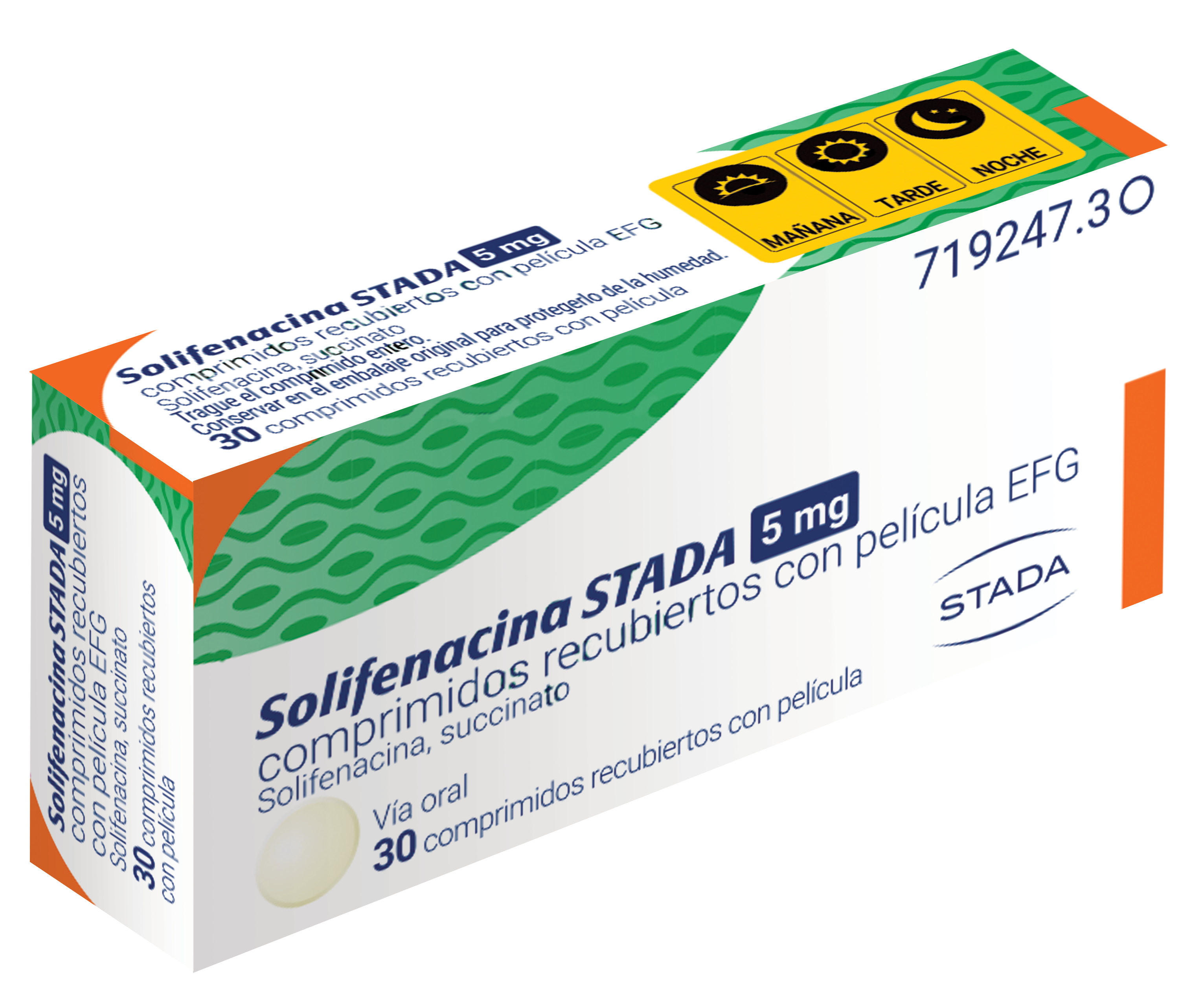 სოლიფენაცინი შტადა 5 მგ / Solifenacin