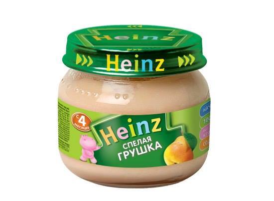 ჰეინცი - ხილფაფა მწიფე მსხალი / Heinz