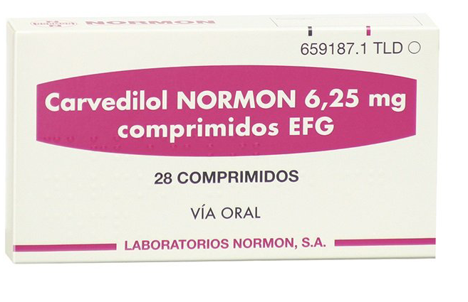 კარვედილოლი ნორმონი / Carvedilol Normon