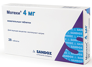 მოტეკი 4მგ / Moteqi® 4mg