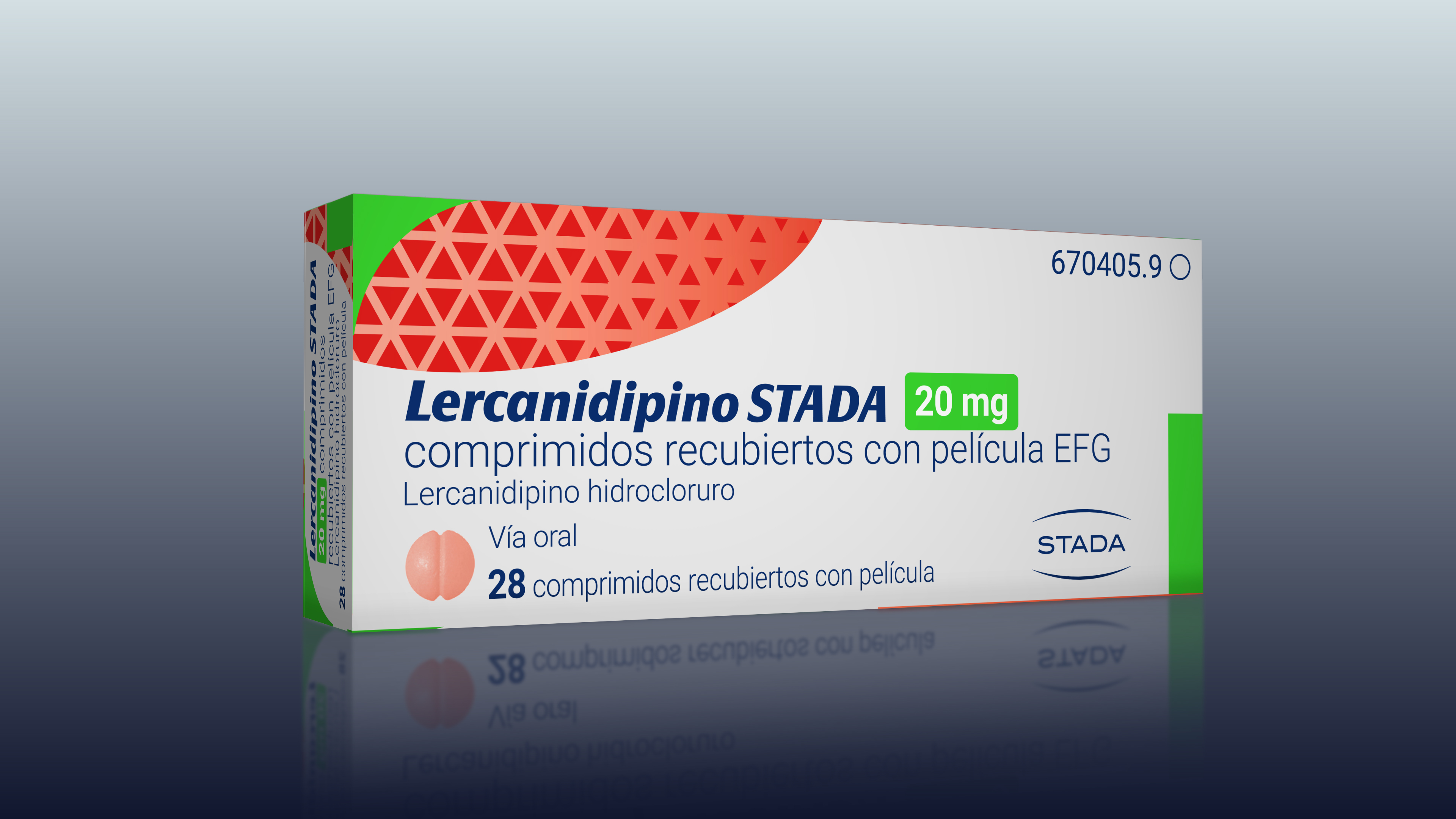 ლერკანიდიპინი შტადა 20მგ / Lercanidipino STADA