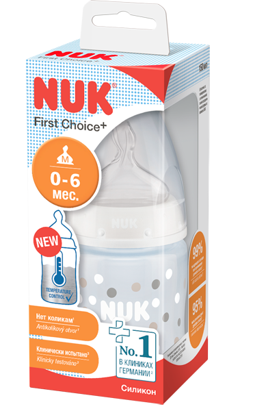 ფირსტ ჩოისე + / NUK First Choice +