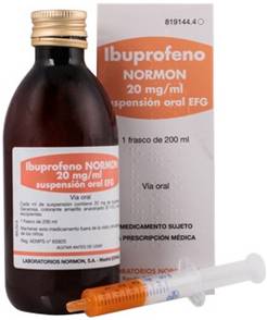იბუპროფენი ნორმონი სუსპენზია / Ibuprofen Normon Suspension