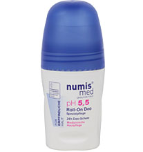 ნუმის მედი ბურთულებიანი დეზოდორანტი  pH 5,5 / numis® med pH 5,5 Deo Roll-On