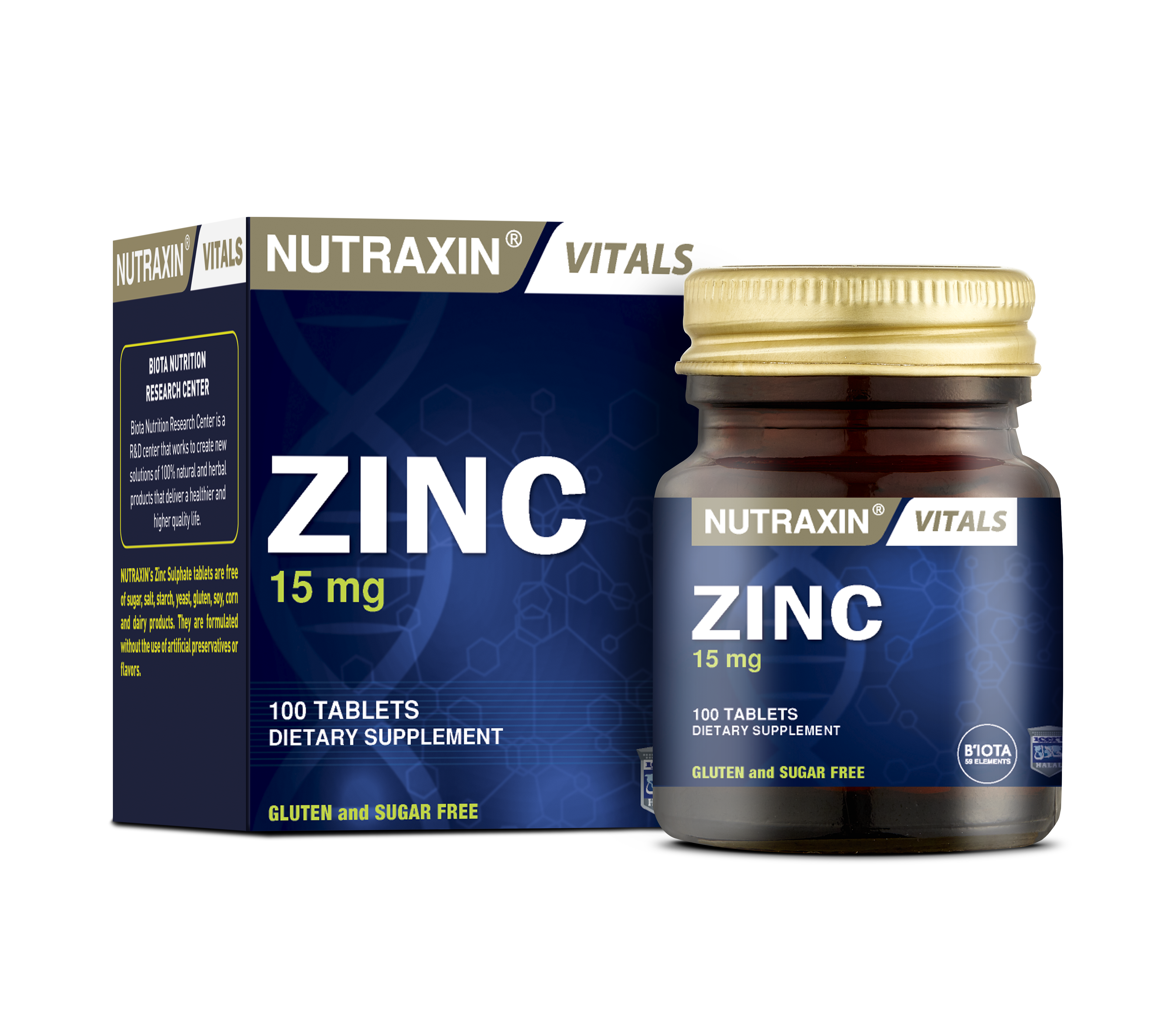 ნუტრაქსინი თუთია / Nutraxin Zinc