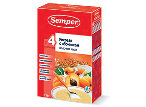 ბრინჯის რძიანი ფაფა გარგარით / Semper