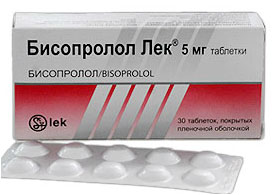 ბისოპროლოლი ლეკი / BISOPROLOL LEK