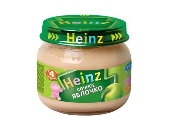 ჰეინცი - ხილფაფა წვნიანი ვაშლი / Heinz