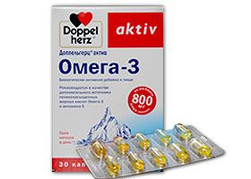 დოპელჰერც აქტივი ომეგა-3 / Doppelherz aktiv Omega-3