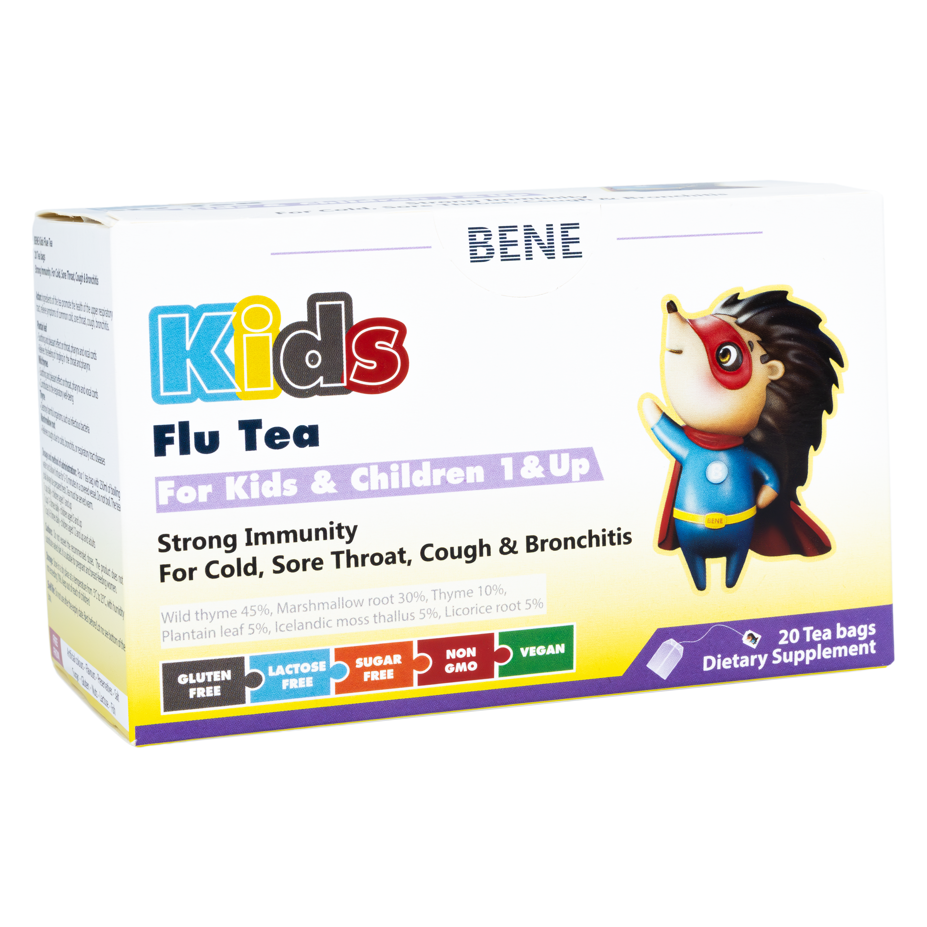 ბენე ქიდს გაციების ჩაი / Bene kids