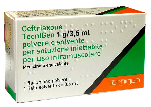 ცეფტრიაქსონი ტექნიგენი / Ceftriaxone