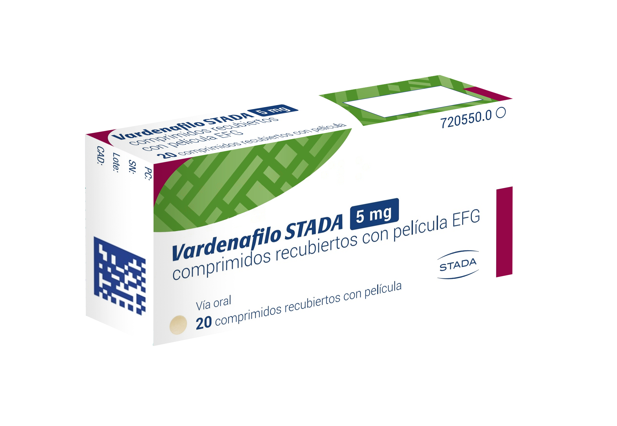 ვარდენაფილი შტადა 5/10/20 მგ / Vardenafil
