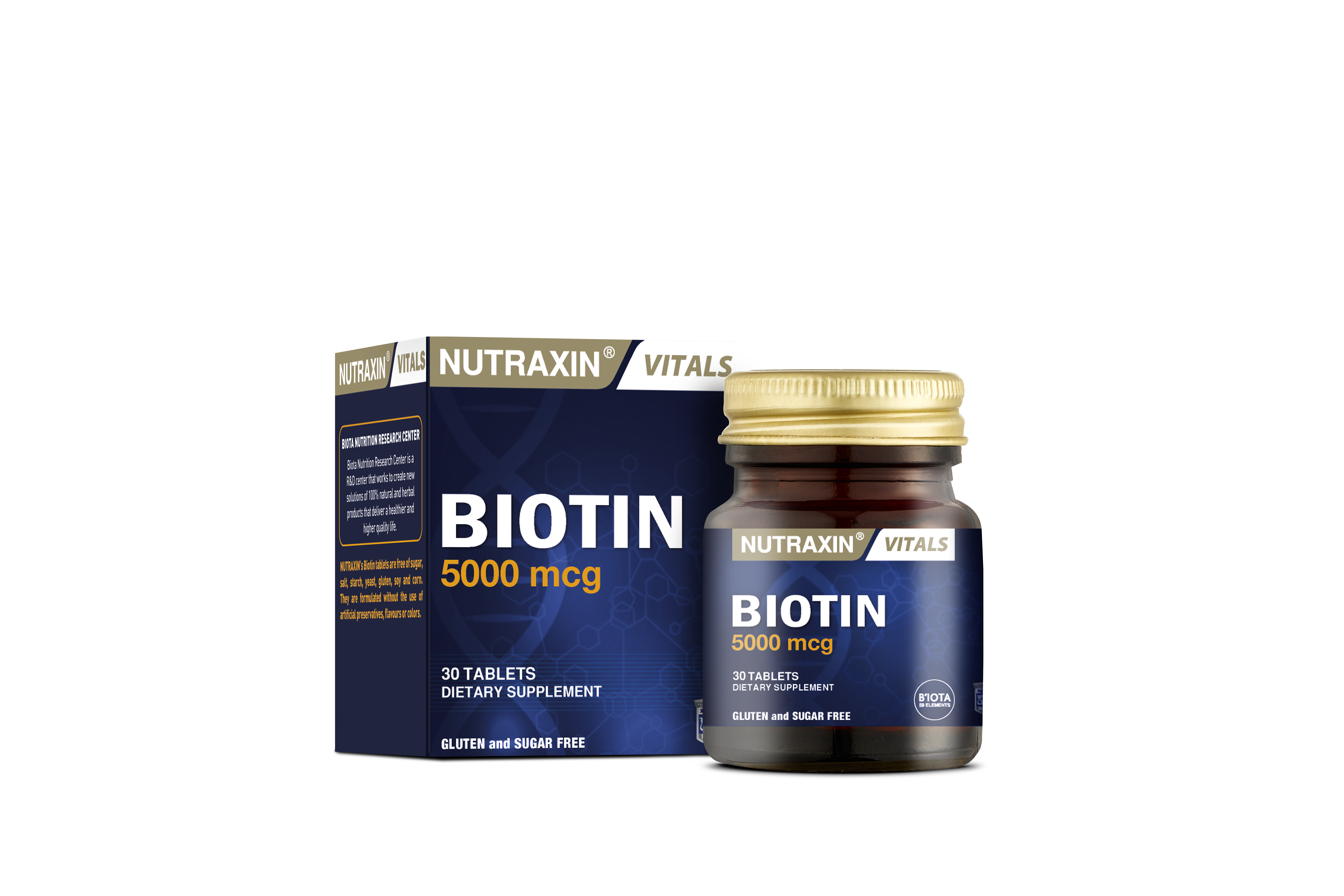 ნუტრაქსინი ბიოტინი / Nutraxin Biotin