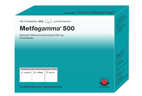 მეტფოგამა 500 / Metfogamma 500
