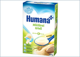 მანანის რძიანი ფაფა / Humana