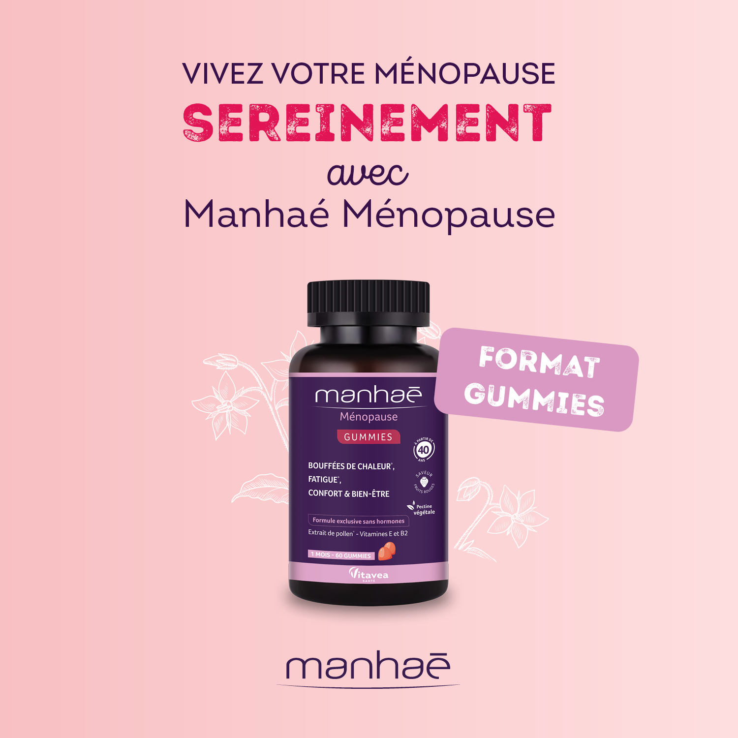 მანაე მენოპაუზა საღეჭი გამი / MANHAE MENOPAUSE GUMMI